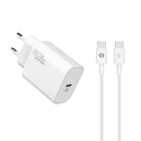 S-link SL-EC62TP Type-C 20W PD3.0 Quick Charge QC4.0 Kablo + Ev Şarj Adaptör - 1